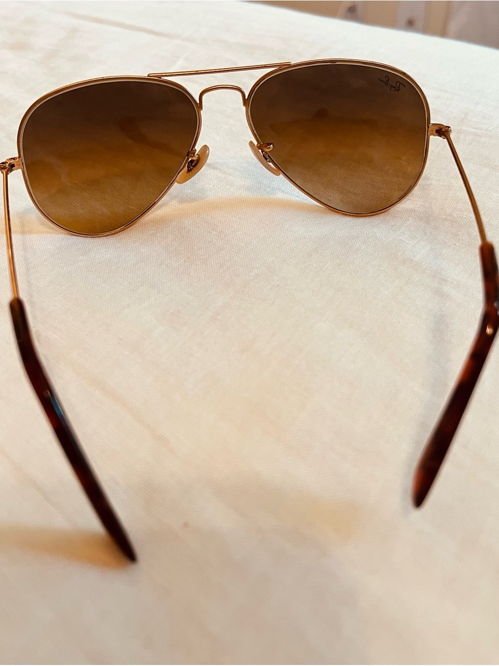 Ray-Ban Gold Frame RB302558 58MM Original Aviator Sunglasses - Picture 3 of 3